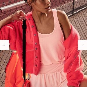 Free People Electric Sunset Fleece Jacket S